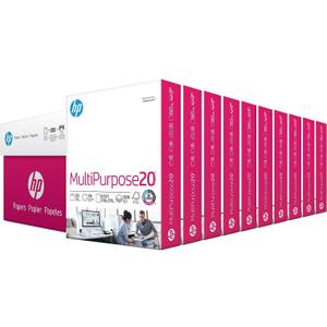 HP Printer Paper | 8.5 x 11 Paper | MultiPurpose 20 lb | 10 Ream Case - 5000 Sheets | 96 Bright | Made in USA - FSC Certified | 112000PC
