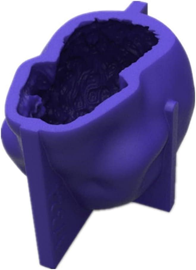 3D Skull Home Decorations Epoxy Resin Mold Ornament Casting Silicone Mould