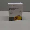 Freshmage Fruit Storage Containers for Fridge with Removable Colander, Airtight Food Storage Container, Dishwasher Safe Produce Saver for Refrigerator, Keep Berry Fruit Fresh Longer 4 pcs Small Clear