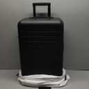Away Carry-On Luggage, Lightweight Hardside Suitcase with Spinner Wheels, 22 Inch Airline Approved, TSA Lock, Jet Black