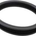 14"x2" Black Round Air Cleaner Washable Filter Reusable Element fit Buick C-hevrolet GMC Ford Mopar Oldsmobile Pontiac
