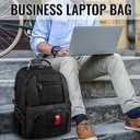 YOREPEK Large Backpack for Men, Extra Large Laptop Backpacks for Men Women, Water Resistant Travel Backpack Airline Approved Business Work Bag Fits 17 Inch Computer, Black