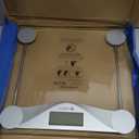 Etekcity Digital Body Weight Bathroom Scale, Large Blue LCD Backlight Display, High Precision Measurements,6mm Tempered Glass, 400 Pounds