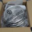 SUNHOUSE 5 Quart Stainless Steel Steamer Insert – Multi-Purpose Soup & Food Steamer with Stay-Cool Handles & Heavy-Duty Glass Lid – Fits Various Pot Sizes (8", 9", 9.5")