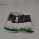 Collive Black and White Outdoor Rug 3'x 5', Hand Woven Washable Striped Outdoor Christmas Rug, Farmhouse Front Porch Rug Decor, Welcome Layered Door Mats for Front Door Entryway Patio Kitchen