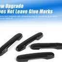 Car Exterior Door Handle Cover Protector Compatible with Honda Pilot 2023-2026/ Honda Passport 2026 Accessories, ABS Auto Outside Door Handle Decorative Cover Trim, 4PCS (Glossy Black)