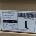 GENSHUO Knee High Boots Women Pointed Toe 2.3 Inches Kitten Heel Tall Boots Classic Fashionable Long Boots with Side Zipper (Black) size: 7.5