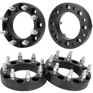 Youxmoto 4PCS 8x170 to 8x6.5 1.5 inch Wheel Spacers Fit for Ford 2003-2005 Excursion, F-350 Super Duty 2003-2015,F-250 Super Duty 2003-2015, 125mm Hub Bore Wheel Adapters with 14x1.5 Studs