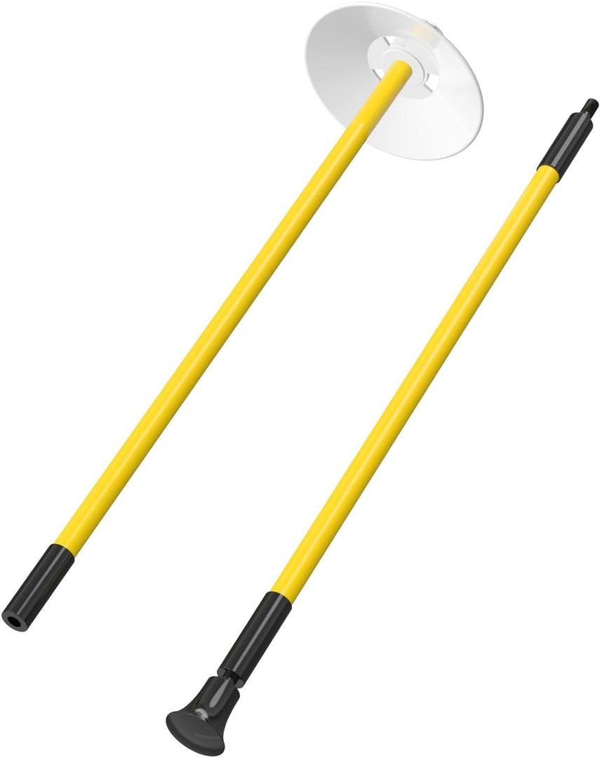 KINGTOP Golf Flagstick - Portable Design, Practice Putting Green Flag Stick for Yard, Club - Golf Pole Pin Flagpole, 3FT Heights