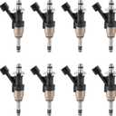 Hconcet New 8Pcs Fuel Injector 12668393 Compatible with 2015-2018 Cadillac Escalade, GMC Yukon XL 6.2L V8, 2014-2018 GMC Sierra 1500 6.2L V8, 2014-2018 Chevrolet Corvette
