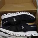 On Men's Cloud 6 Sneakers (10.5, Black | White)