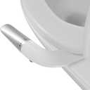 Hansrapo Left-Hand Bidet Attachment  Non-Electric, Ultra-Slim Toilet Bidet for Rear & Feminine Wash, Adjustable Water Pressure & Flow, Self-Cleaning Nozzle, Quick-Release, Easy Install with Full Kit