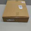 Mokof Christmas Village Set - 7 White Ceramic Houses with Remote LED Tea Lights and 8 Mini Trees, Farmhouse Christmas Decorations Indoor for Fireplace, Mantel, Tabletop, Shelves Winter Holiday Decor