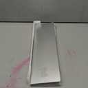 Floating Shelves for Wall, Off Center Metal Shelves for Living Room, Silver Floating Shelves for Wall Decor, 16 Hanging Shelves for Bedroom Bathroom Kitchen Plants(2 PCS)