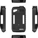 INNOSURE Silicone Case x1, Matte Tempered Glass Screen Protector 5" x2 for Garmin Montana 700 700i 710 710i 750i 760i, Anti-Drop, Anti Static, Non-Slip, Durable, Anti Glare