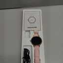 Smart Watches for Women,1.27" HD Fitness Tracker Answer/Make Call, Heart Rate/Sleep/SpO2Round Smart Watch for iPhone/Samsung/Android,IP68 Waterproof110+ Sport Mode-Pink(2 Bands)