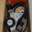 A-Premium Engine Serpentine Belt Drive Kit with Tensioner Compatible with Toyota Camry 2007-2009 & Pontiac Vibe 2009-2010, 2.4L