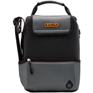 Kanga Insulated Cooler Bag - Soft Cooler Bag - 6 or 12 Can Beer and Seltzer Drink Cooler - Insulated Leak Proof and Durability Tested - Kanga Pouch Cooler (Midnight)