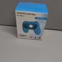 GLDRAM Lengthen Grips for Nintendo Switch 2 Joycon, Comfort & Wear-Resistant Joycon 2 Grip, Switch 2 Accessories with Ergonomic Controller Handle & 4 Thumb Caps - 2 Pack (Black)