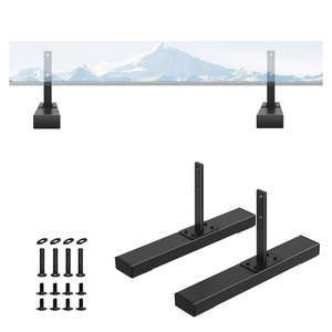 Metal TV Legs for Sony Bravia TV Legs Replacement Only Fit for Hole Distance of 40mm CentertoCenter Not Universal TV Stand Legs Replacement for Sony Please Check Hole Spacing and Model