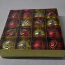 Christmas Ornaments - 16 Pcs Christmas Ball Ornaments Set, Assorted Shatterproof Christmas Glittering Ornaments for Christmas Tree, Christmas Tree Decoration for Xmas Holiday (Gold & Red)