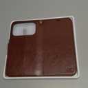 OCASE for iPhone 17 Pro Max Detachable Wallet Case with Card Holder, 2 in 1 PU Leather Flip Folio with RFID Blocking Stand Wrist Strap Shockproof Phone Cover 6.9 Inch 2025, Dark Brown