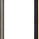 MCS Canvas Float Frames 12x16 Frame, Black & Gold for Finished Canvases, Vertical & Horizontal Wall Hanging Large with Adhesive for Canvas Paintings (1-Pack)