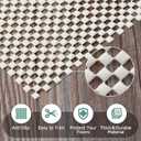 5 x BALEINE Non Slip Rug Pad Rug Gripper for Hardwood Floors, Extra Thick Non Slip Mat Under Carpet (2'x3')