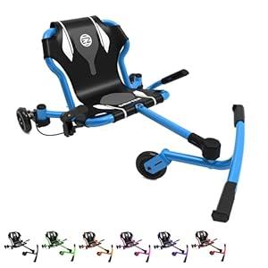 EzyRoller New Drifter-X Ride on Toy for Ages 6 and Older, Up to 150lbs. - Blue