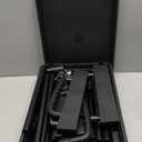 4 Tier Rolling Cart Organizer,Art Craft Diaper Bedside Snack Laundry Room Bathroom Organizer Narrow Thin Slim Rolling Trolley Utility Cart with Wheels for Kitchen,Office(Black)