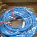 FEVONE Kink Free Garden Hose 75 ft, Heavy Duty Water Hose