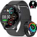 Smart Watch for Men Women Fitness Tracker: Waterproof Bluetooth Call Answer/Make Smart Watches for Android/iPhone Digital Mens Smartwatch Activity Pedometer Heart Rate SpO2 Monitor 120+ Sports Model