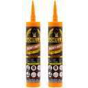 Gorilla Heavy Duty Ultimate Construction Adhesive, 9 Ounce Cartridge, White, (Pack of 2)