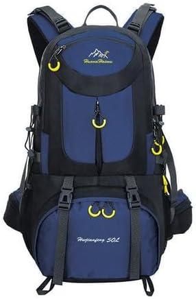 50L/60L Large Camping Backpack,Lightweight Hiking Trekking For Men Women Large Capacity Mountaineering Waterproof Bag (Dark blue, 50L)