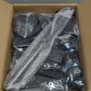 Salon Tray Cart with Storage Platform, Aluminum Tattoo Tray with Wheels Trolley Adjustable Height, Salon Tray Equipment Service Instrument Storage Tray Accessory for Salon & Spa Use, Black