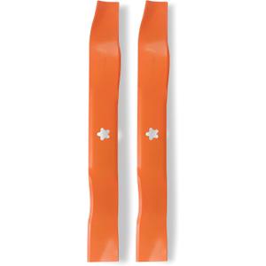 134149 Lawn Mower Mulching Blade Replaces for Craftsm an Poul an, Replace for AYP Husqvarn a 532134149 138498 138971 532138971 42" Cut Deck, 2 Pack