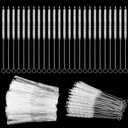 TrelaCo 100 Pcs Tracheostomy Cleaning Brushes Trach Brush Nylon Bristle Tracheostomy Brushes Pipe Tube Cleaning Brush for Supplies, 10mm