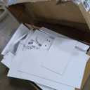 IDEALHOUSE White Vanity Desk with LED Lighted Mirror & Power Outlet, Makeup Vanity with Drawers & Cabinet & Chair, Vanity Table Set for Bedroom