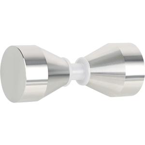 Alise Shower Door Handle, Sliding Shower Door Knob, Double Sided Sliding Door Handle, Solid SUS304 Stainless Steel Knob, Hardware Replacement Parts Pull Handle for Glass Door, Brushed Nickel