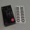Eliace Eyelashes, (50 Pairs,5 Styles) Luxurious Faux Mink Lashes Natural Look Wispy Fluffy Handmade Cat Eye False Lash,False Eyelashes Set,Fake Lashes Strips,Fake Eyelashes Pack,Vegan & Cruelty-Free