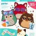 Perler 80-57134 Squishmallows Fused Bead Activity Kit with 3 Unique Projects, Multicolor, 2003 Pieces (One Size)