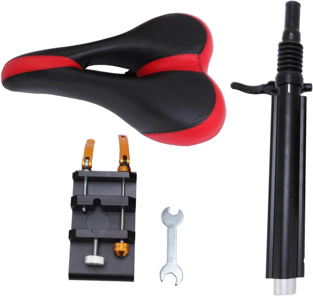 Electric Scooter Seat for M365 Adjustable Height and Angle Seat Saddle Installation Set