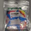 12 Pieces Geometric Stencils Template Set for Kids Children Simple Drawing Stencils Colorful Art Painting Template for Toddlers Preschooler Learning Tool (Cute Colors,4.9 x 5.1 Inch)