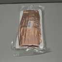 2 x Thicken Rose Gold Foil Fringe Curtains Decorations 3.2x8.2ft - 2 Pack, Photo Backdrop for Birthday Bachelorette Bridal Shower Baby Shower Graduation Party, Party Streams Decor