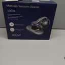 Hersven Mattress Vacuum Cleaner, Handheld UV Bed Vacuum Cleaner 16KPa & 12800 Vibrations Per/Min Upgraded Effectively Clean Up Bed, Pillows, Cloth Sofas, Carpets and Ther Fabric Surfaces