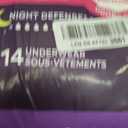 Depend Night Defense Adult Diapers, Incontinence & Postpartum Bladder Leak Underwear for Women, Disposable, Overnight, Large, Blush, 14 Count