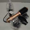 CHI Volumizer 4-in-1 Blowout Brush, Hair Dryer for Smooth, Silky & Shiny Hair, Four Interchangeable Attachments for Versatile Styling, Rose Gold