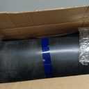 10ft x 100ft 10 Mil Black Plastic Sheeting Heavy Duty, LLDPE Vapor Barrier for Crawl Space Encapsulation, Moisture Barrier Film for Basement, Landscaping, Greenhouse & DIY (with Gloves), 10X100 FT - 10 MIL