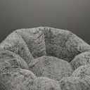 Hobestluk Large Beanbag Chairs for Adults Donut-Shaped Plush Sofa Couch M