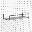 Pegboard Shelves, Peg Board Hooks, for Organizing Various Tools, 2 Packs, Black